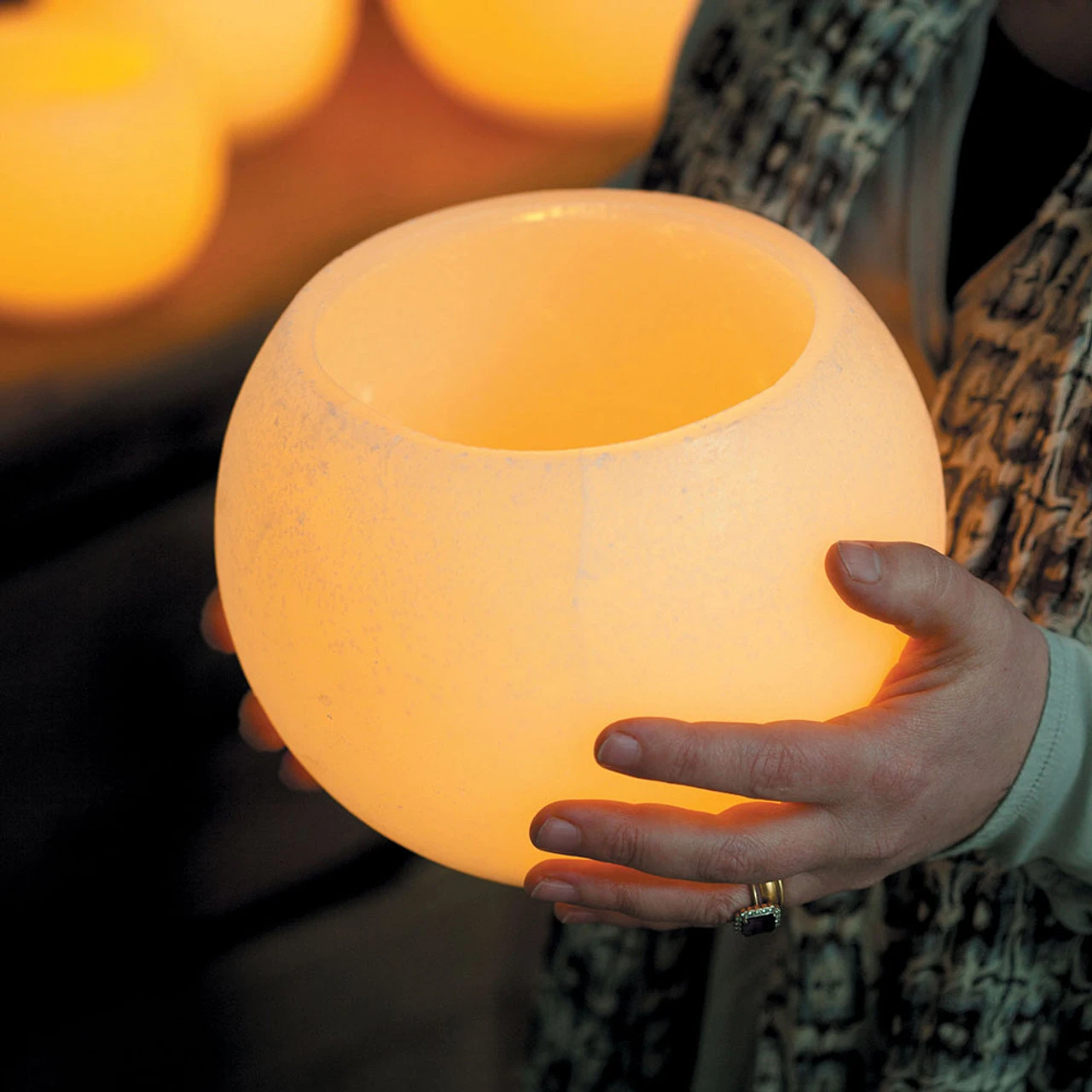 Wax Tealight Holder Globes - Image 3
