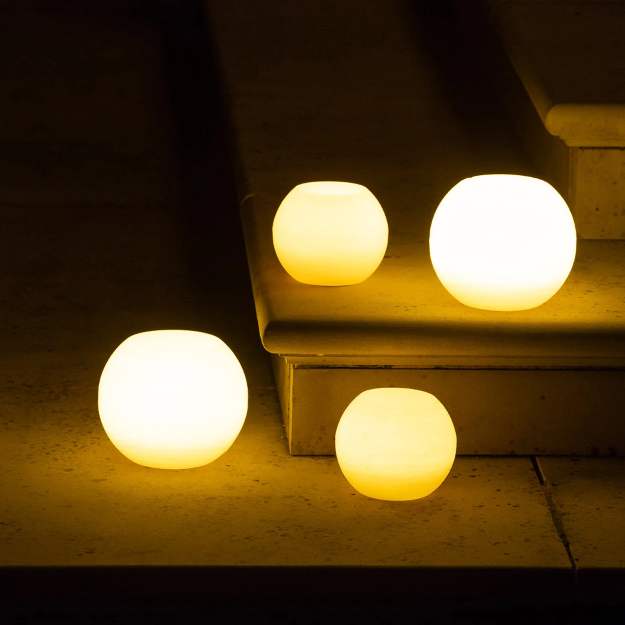 Wax Battery Candle Globe - Image 2