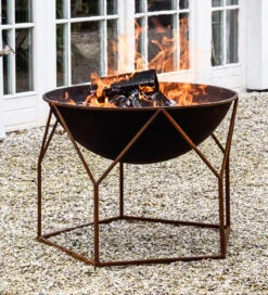 Buckingham Rust Iron Firebowl