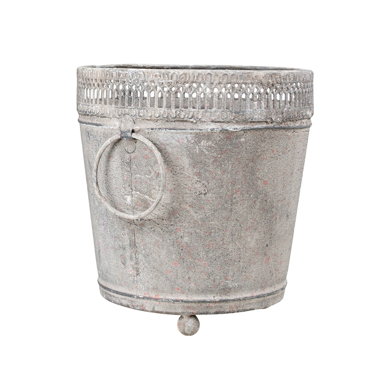 Zinc Lattice Pot - Image 3