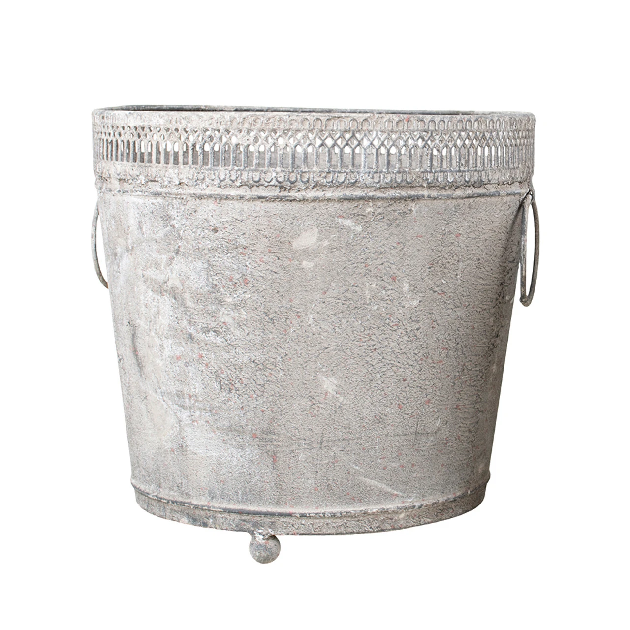 Zinc Lattice Pot - Image 4