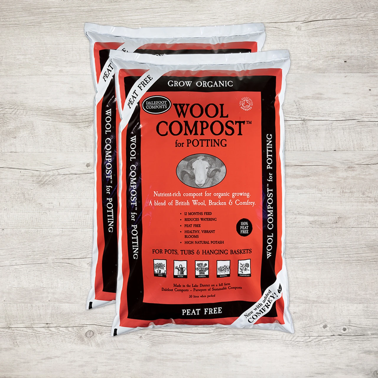 Dalefoot Peat Free Wool Compost For Potting - Image 2