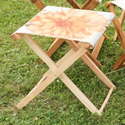 Dahlia Garden Stool