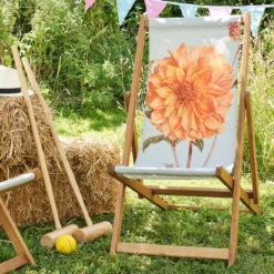 Dahlia Deckchair